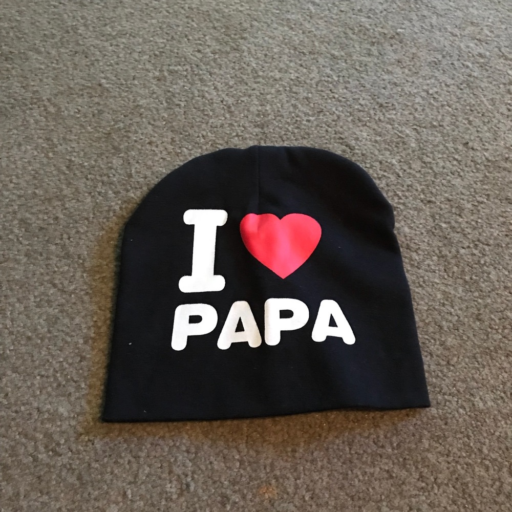 I love papa child hat
