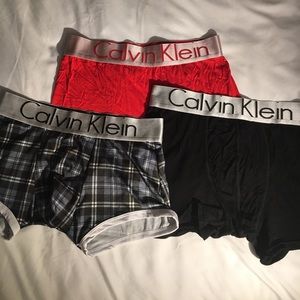 Trio of never worn Calvin Cline Briefs