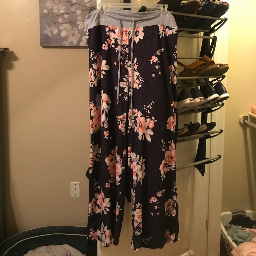 Floral Lounge Sleep Pants