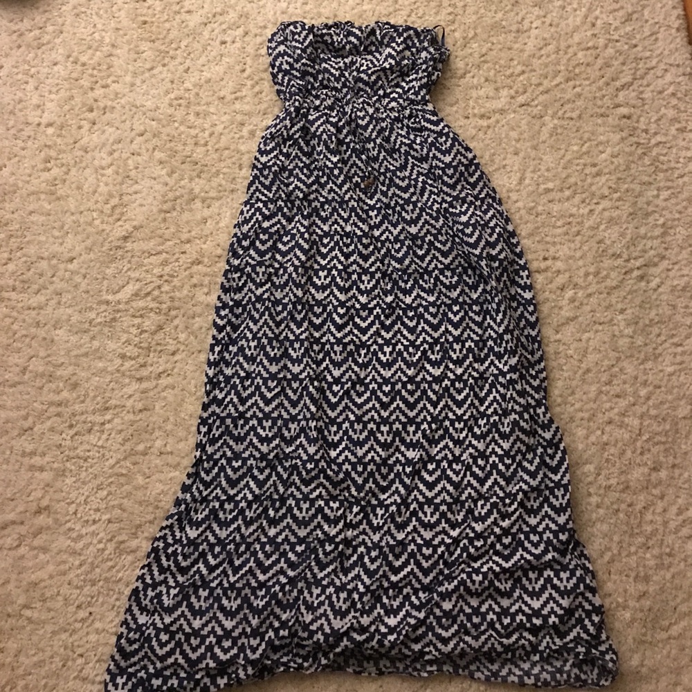 Gap tribal print maxi dress