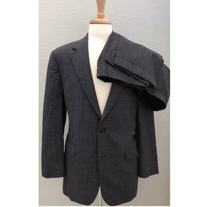 41R/W37/L31 Brooks Brothers 2pc Gray Suit