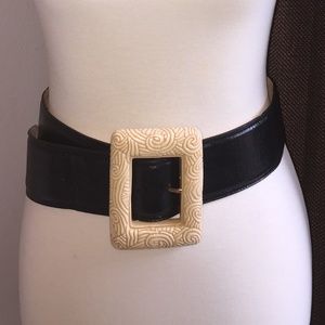 Carved Buckle Belt