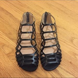 Nine West Black Sandals