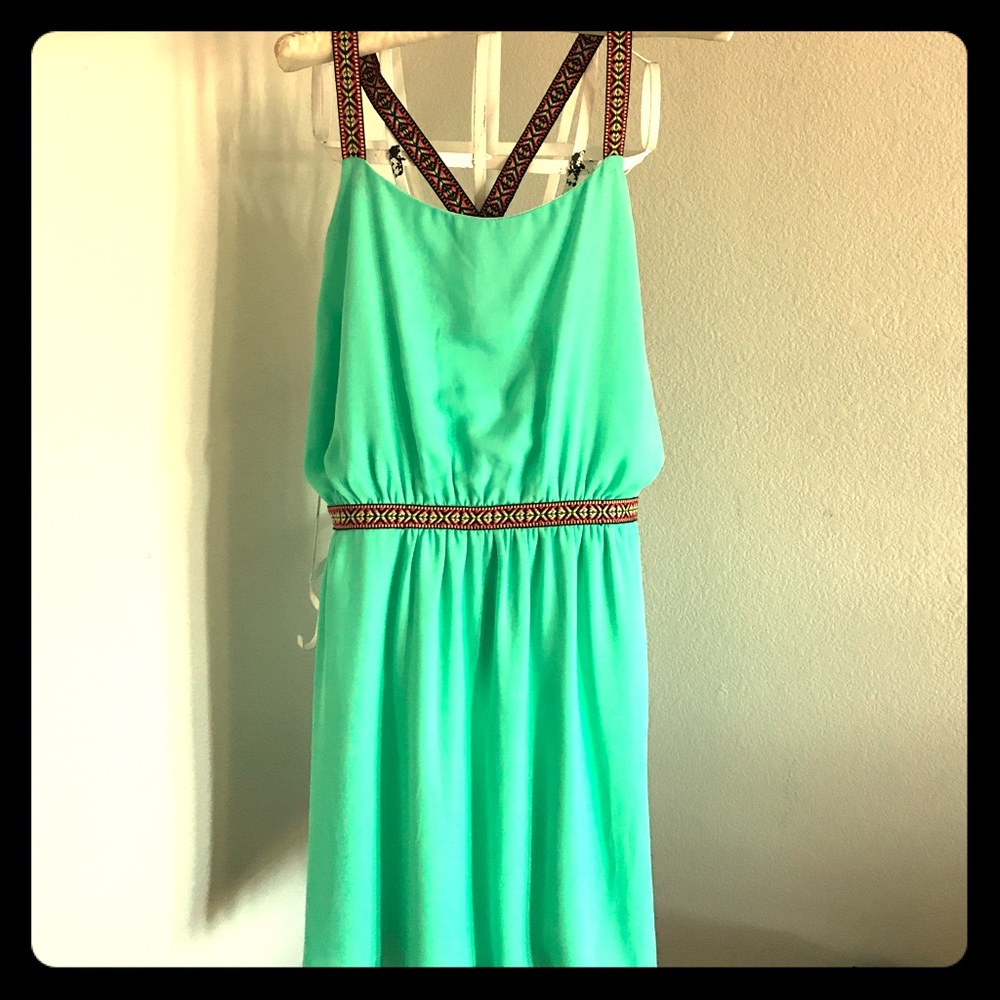 NWOT, Cute mint green flowy dress!