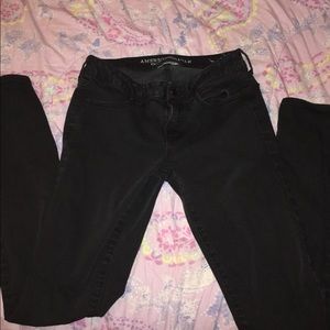 Black American Eagle pants