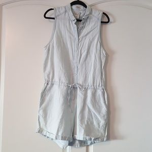Levi's Denim Light Chambray Romper Levi's Denim Light Chambray Romper