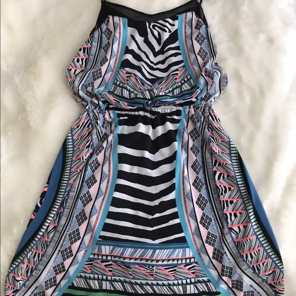 EXPRESS Print Dress, Size Small - Picture 2 of 3