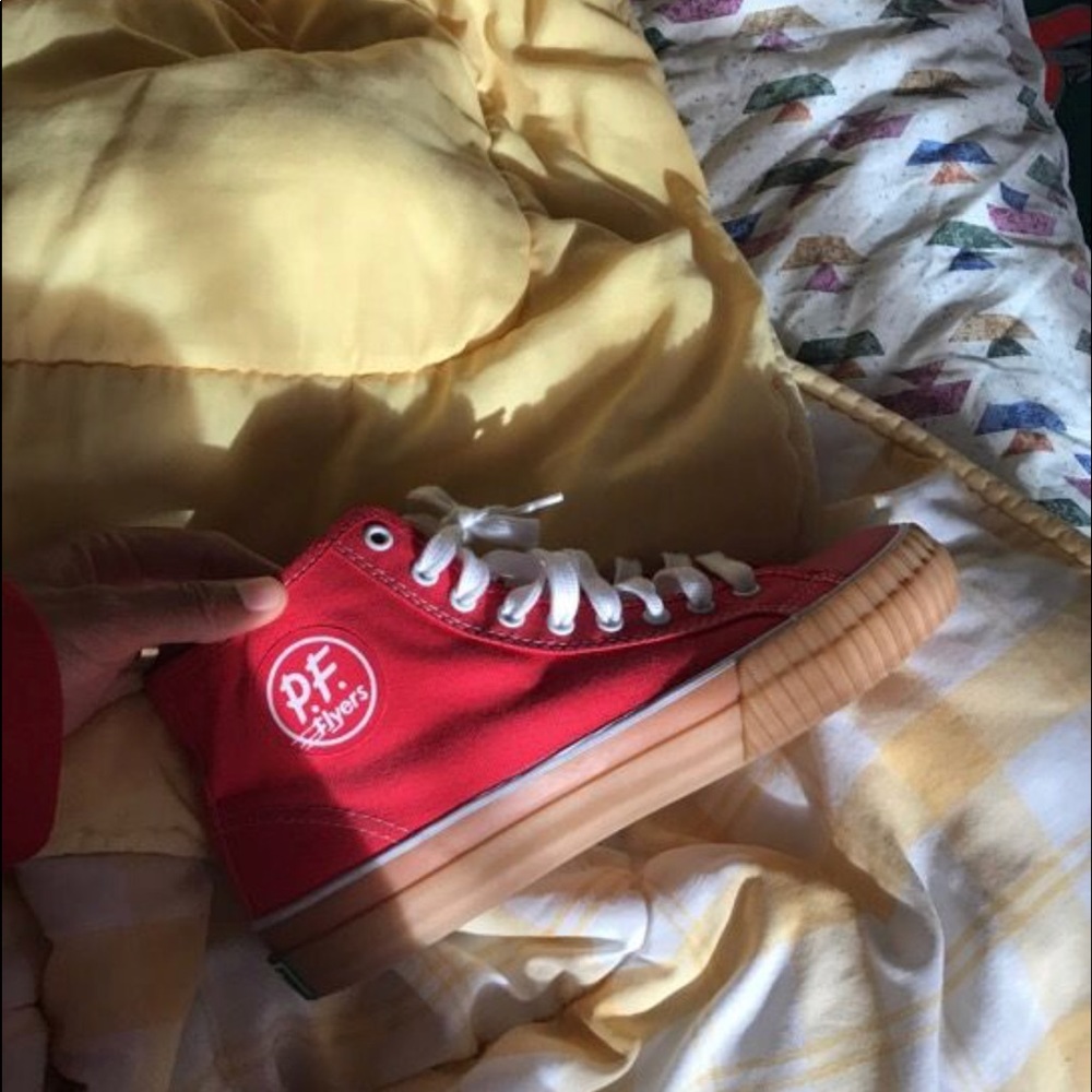 Red Pf Flyers Hi Top