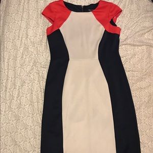 Colorblock Sheath Dress
