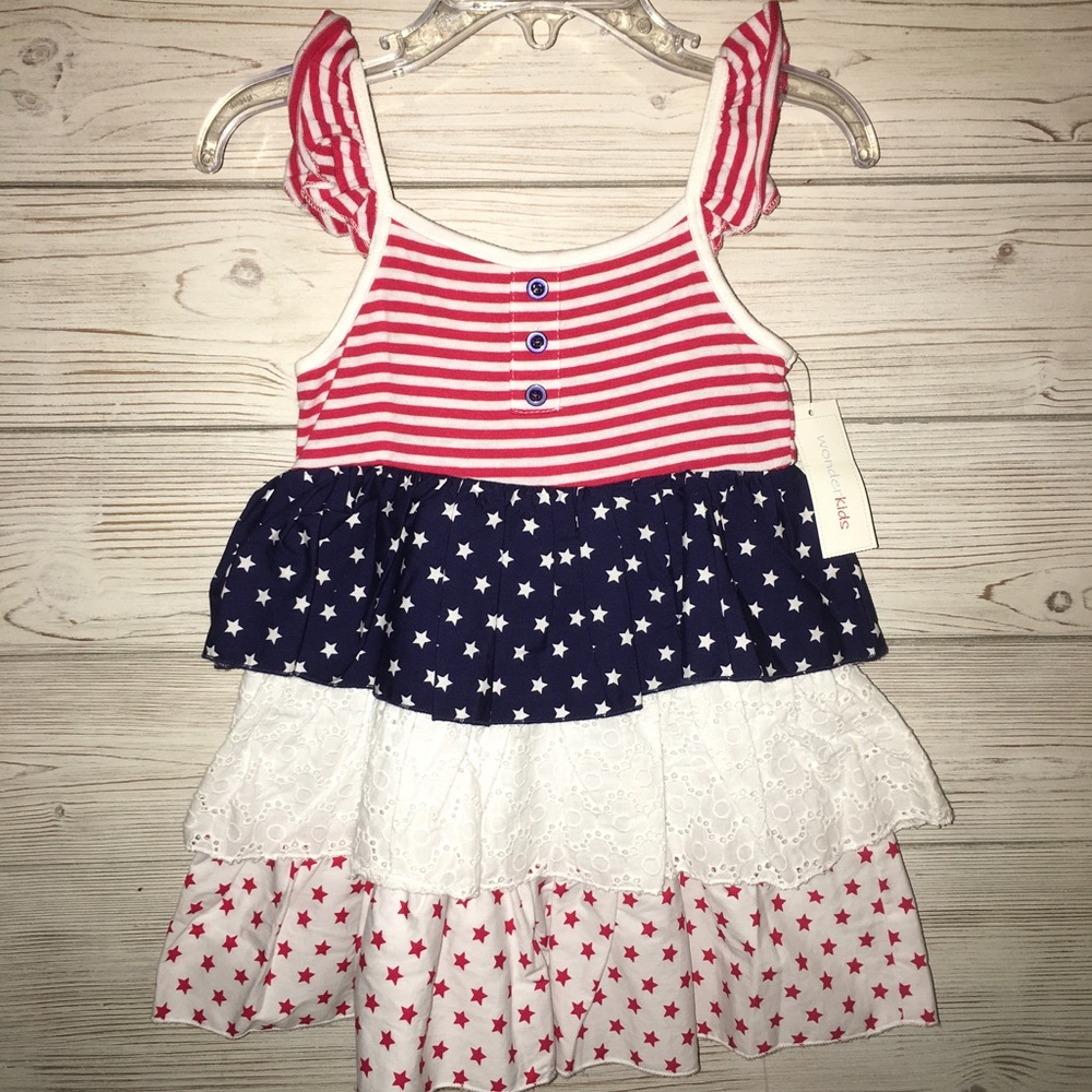 Red, White & Blue Dress