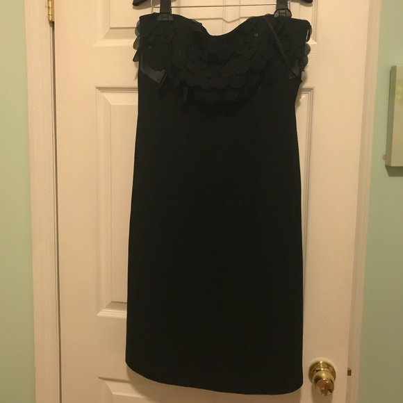 Liz Claiborne Strapless Black Dress - Picture 1 of 4