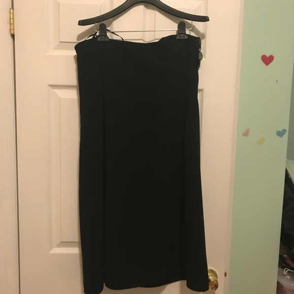 Liz Claiborne Strapless Black Dress - Picture 3 of 4