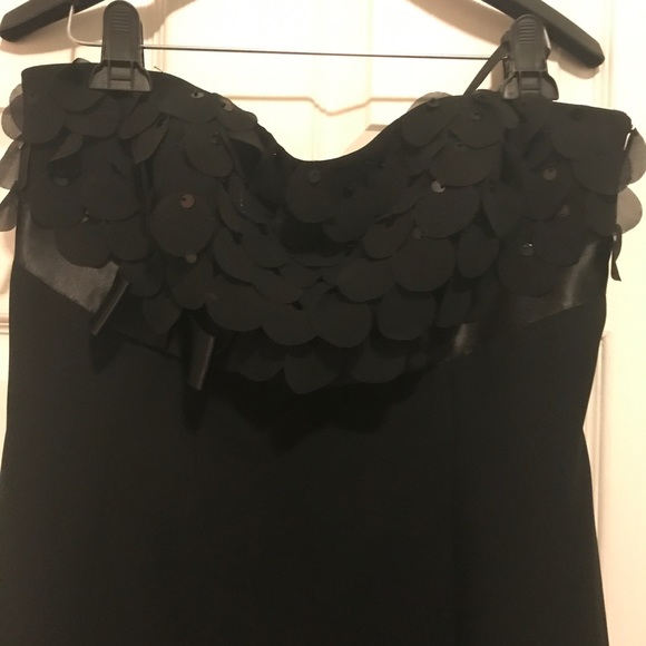 Liz Claiborne Strapless Black Dress - Picture 2 of 4