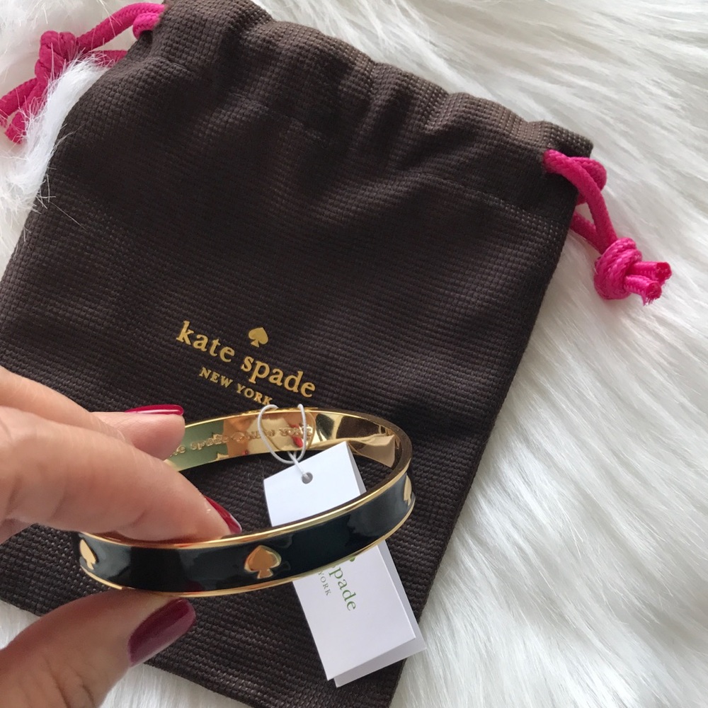 💕Kate Spade ♠️ Gold / Black Bracelet/Bangle