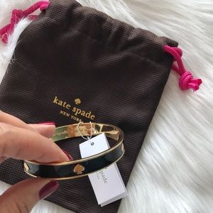 💕Kate Spade ♠️ Gold / Black Bracelet/Bangle