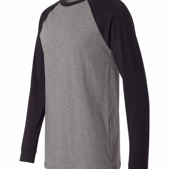 Bella + Canvas - Long Sleeve Jersey Baseball Tee - Picture 2 of 3