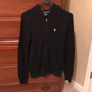 Ralph Lauren Hooded Zip sweater. Ralph Lauren Hooded Zip sweater.