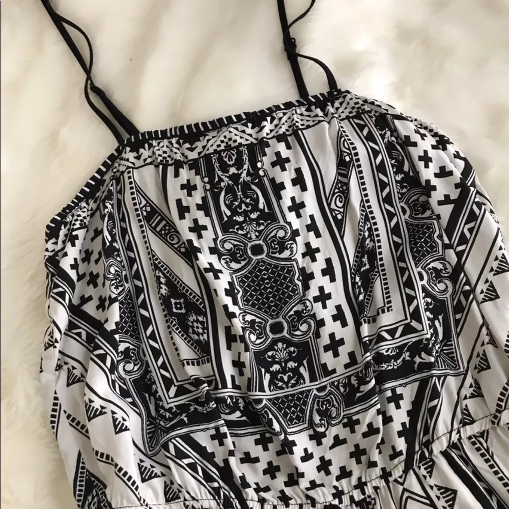 Filly Flair Patterned Romper, NWT!