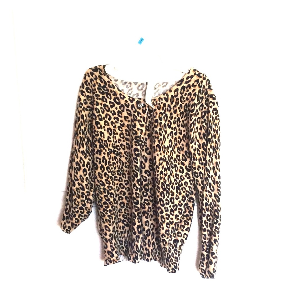 Leopard Print Button Up