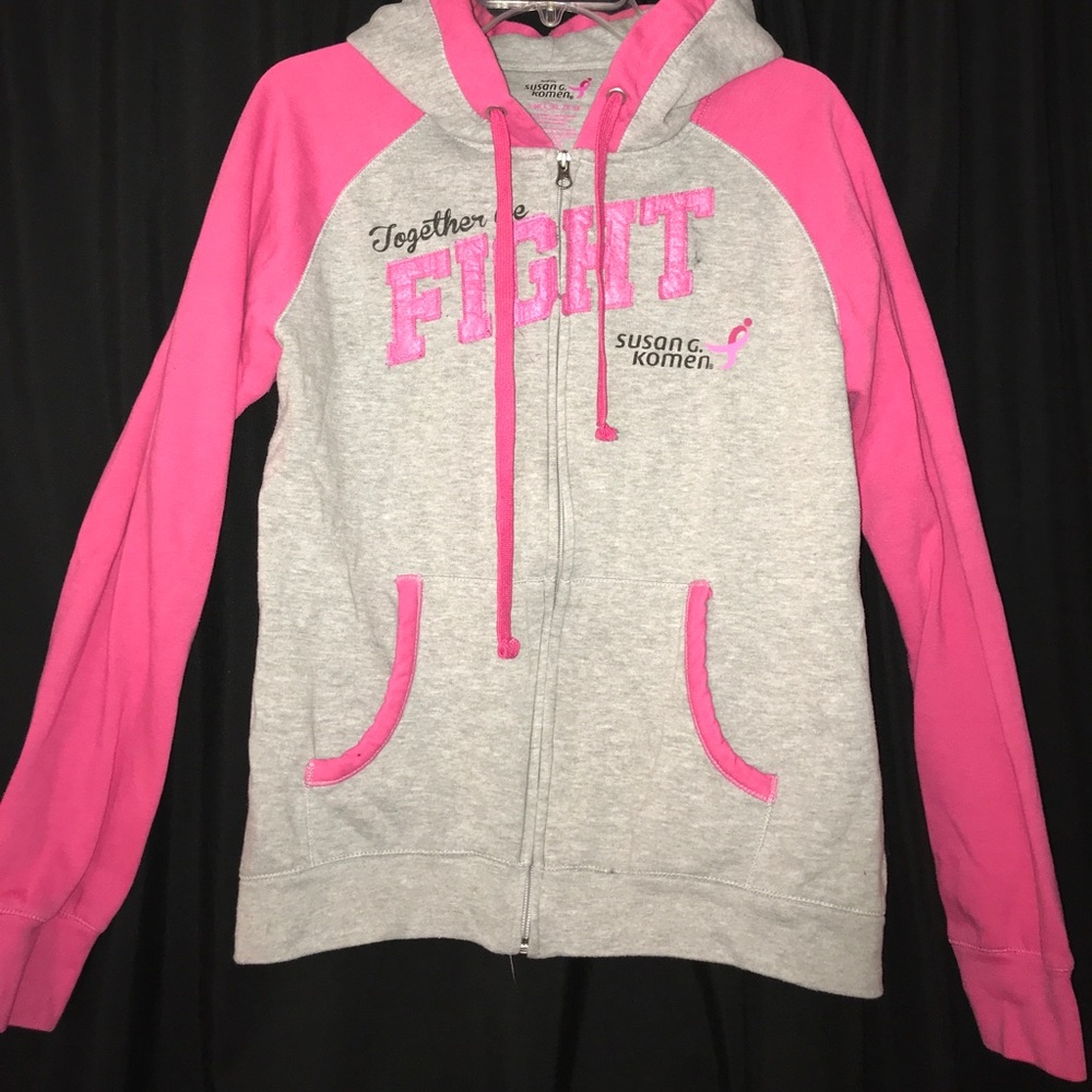 Susan G. Komen breast cancer hoodie
