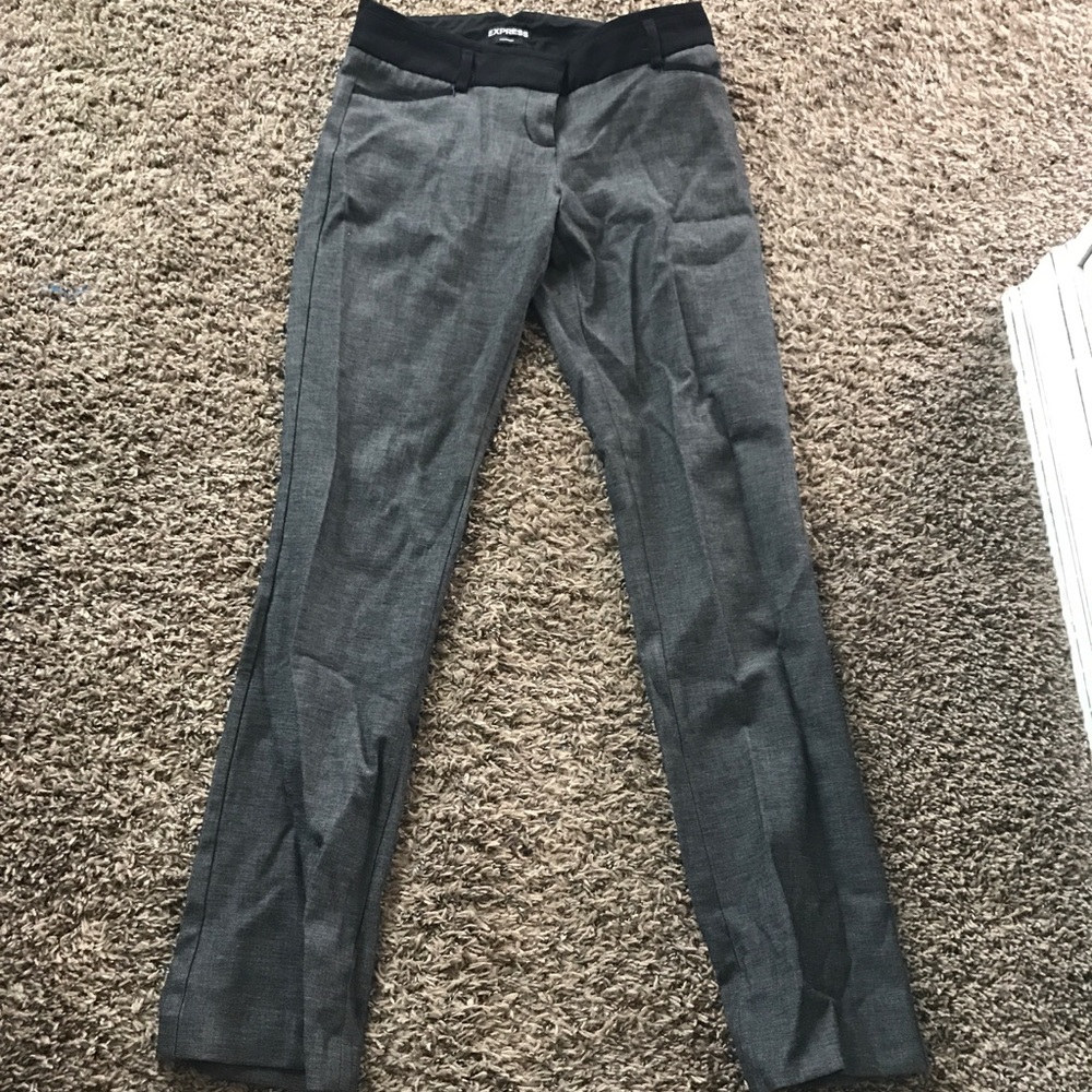 Dark grey Express pants