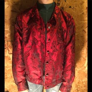 Red cold water creek shirt