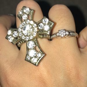 Cross ring. Fits all size
