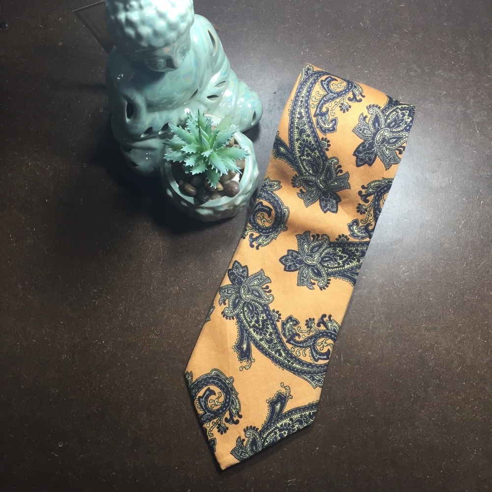 Kuppenheimer Paisley Men's Neck Tie 100% Silk