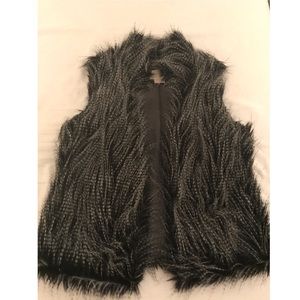 Michael Kors faux fur vest
