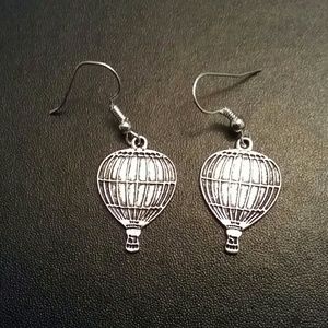 Hot air balloon earrings Hot air balloon earrings