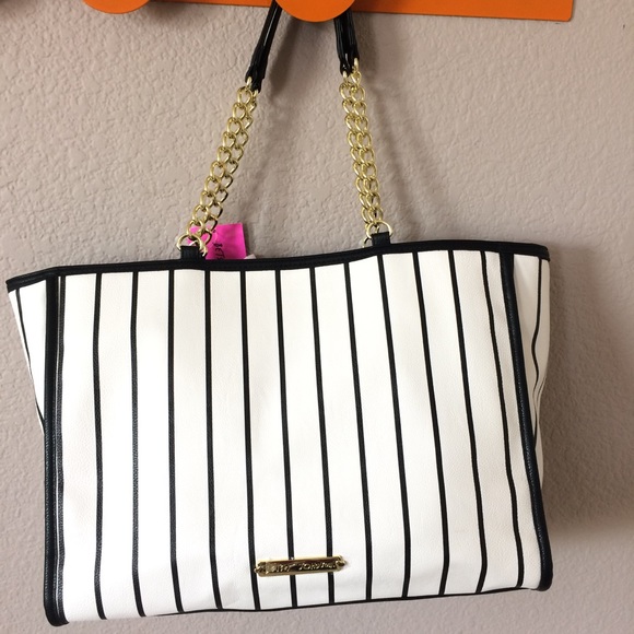 Betsey Johnson sleepy cat pouch tote - Picture 5 of 6