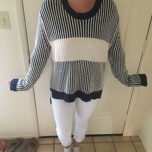 Comfy striped sweater
