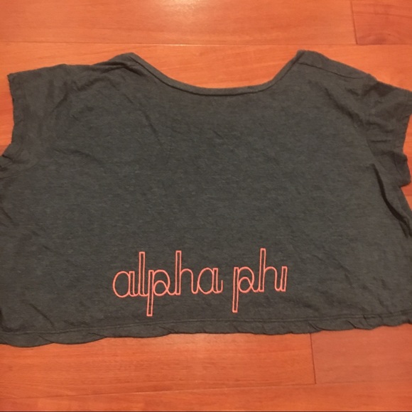 Alpha Phi Crop Top - Picture 5 of 6