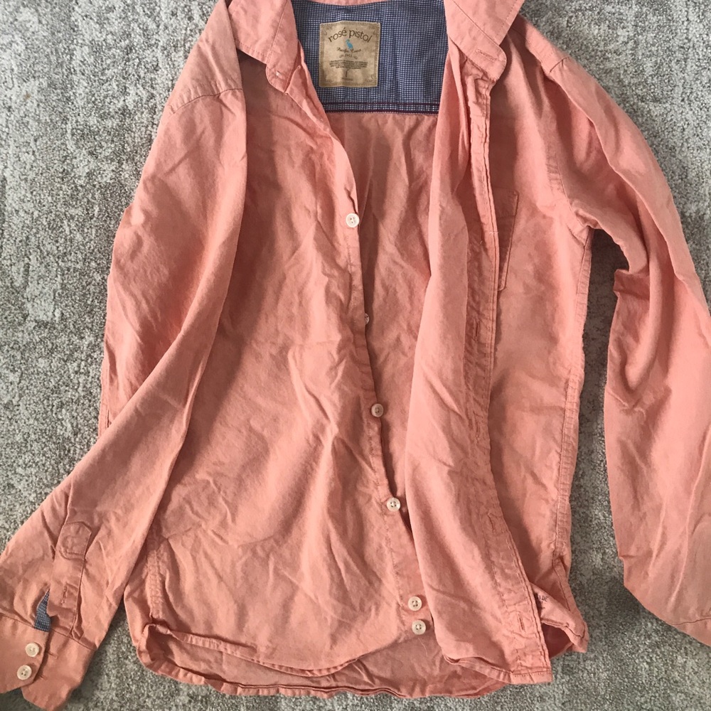 Rose pistol shirt in peach color