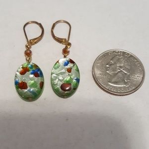Glass Bead Earrings Glass Bead Earrings