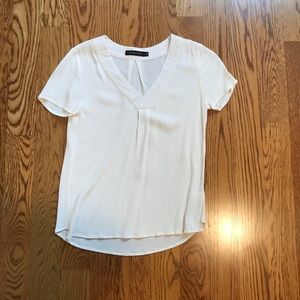 Off white blouse with sparkle detail