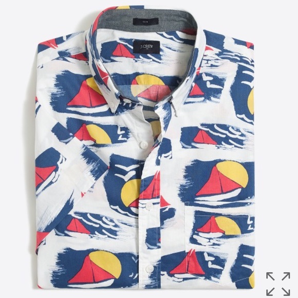 J. Crew Factory Other - NWT MENS SHORT-SLEEVE BUTTON DOWN SHIRT