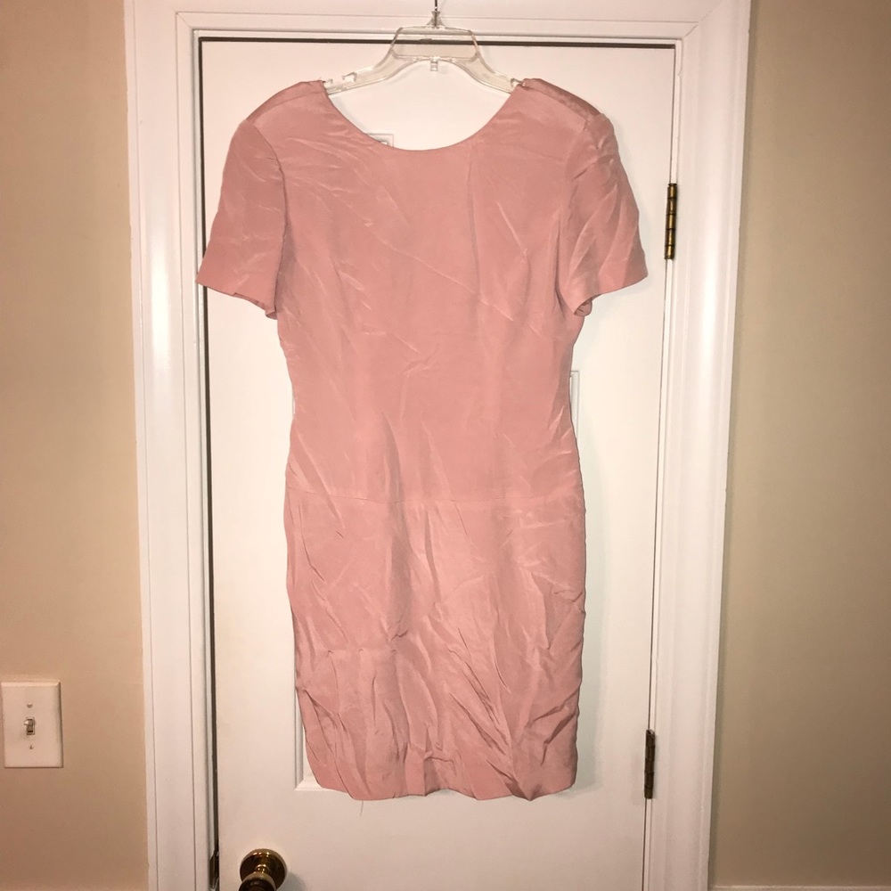 100 % silk vintage  sheath dress