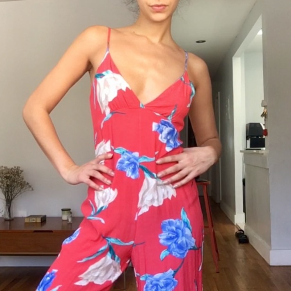Floral Jumpsuit