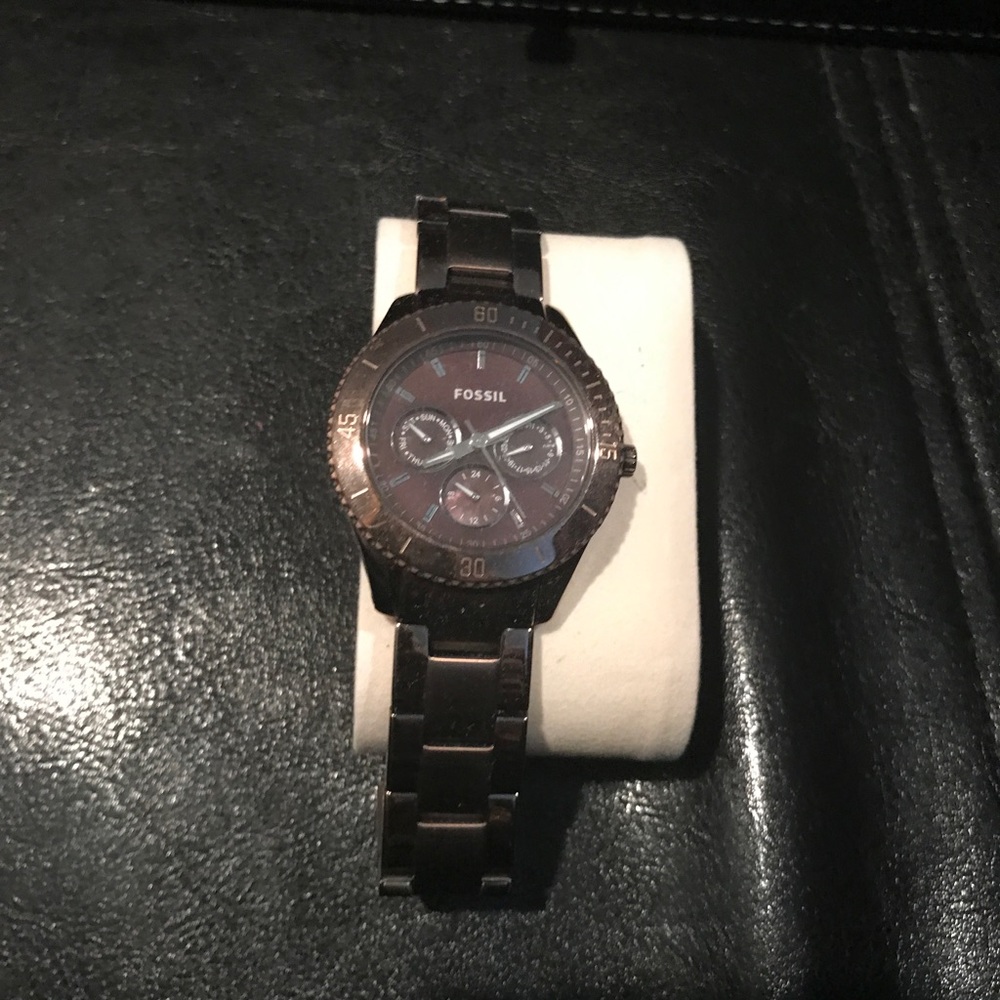 Chocolate Brown fossil watch