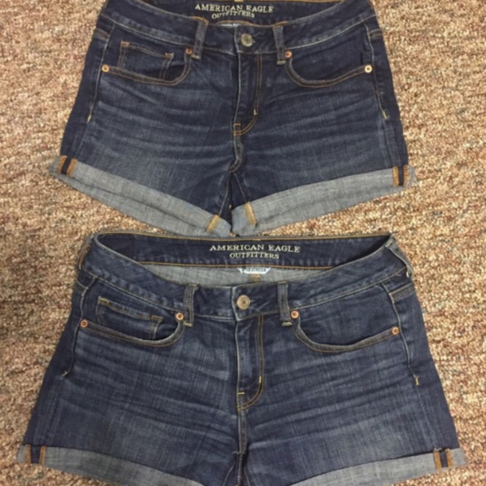 LOT OF 3 American Eagle Super Stretch Midi Shorts