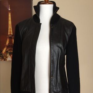 Black Jacket Sweater Sz 6 Laura Clement Collection Black Jacket Sweater Sz 6 Laura Clement Collection