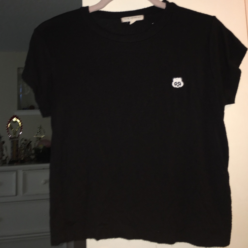 Black panda shirt