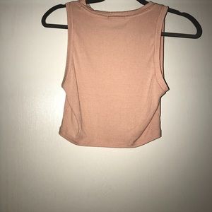 Baby pink crop top!!