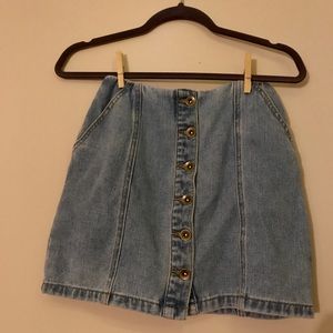 High waisted Jean Skirt size Sm High waisted Jean Skirt size Sm