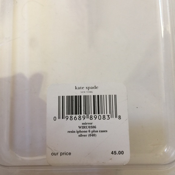 🎄SALE Kate Sp Mirrored iPhone 6 Plus 6s Plus Case - Picture 8 of 8