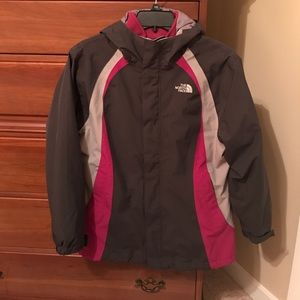 The North Face coat. The North Face coat.