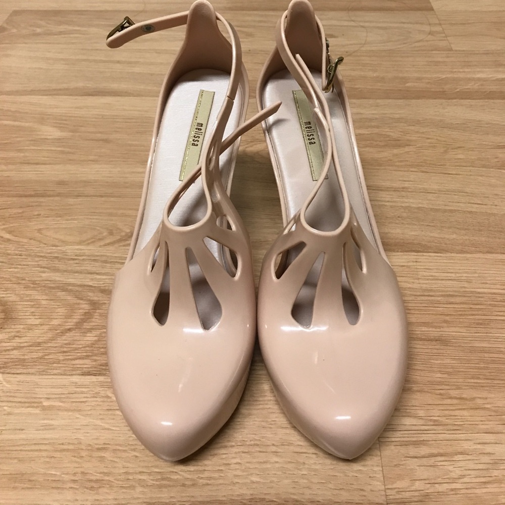 Melissa Cristal Wedges
