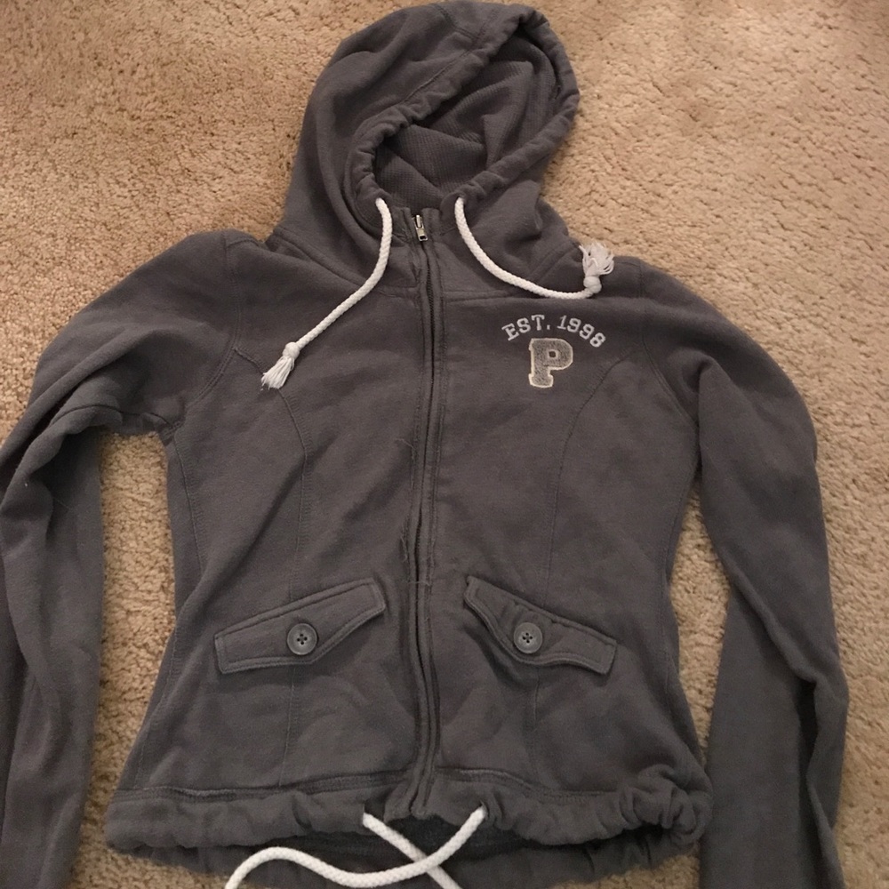 Gray hoodie