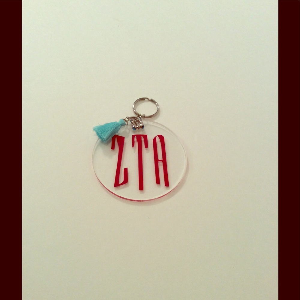🚚MOVING SALE 20% OFF: ZTA Clear Acryllic Keychain